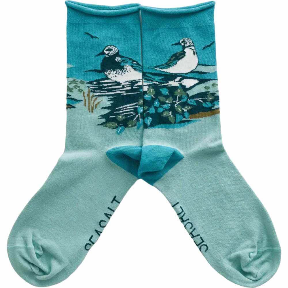 Seasalt Postcard Organic Cotton Socks